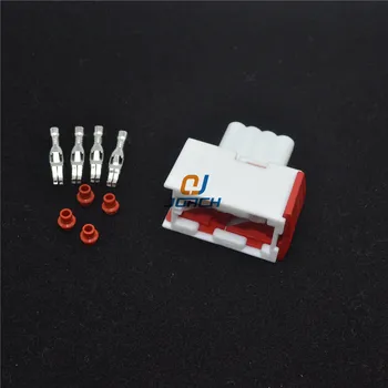 

10 sets 4 pin female car electrical plug Tyco Amp waterproof auto wire connectors 144998-5
