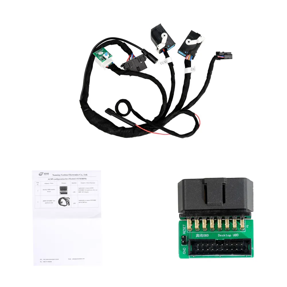 

Yanhua Mini ACDP Programming Master for BMW FEM / BDC key programming&mileage adjustment&module reset NO need soldering