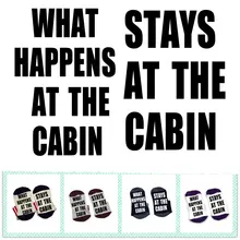 То, что происходит в салоне, остается в кабине, летние праздники, удобные хлопковые носки унисекс, мужские и женские носки