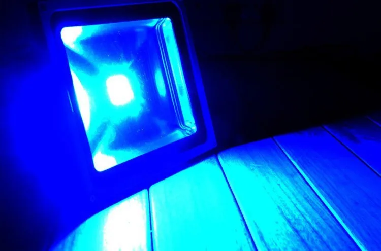 10W20W30W50W70W100W120W150W200W RGB Светодиодный прожектор на открытом воздухе IP65 водонепроницаемый ландшафтный светильник-прожектор сад фонарь алюминиевый