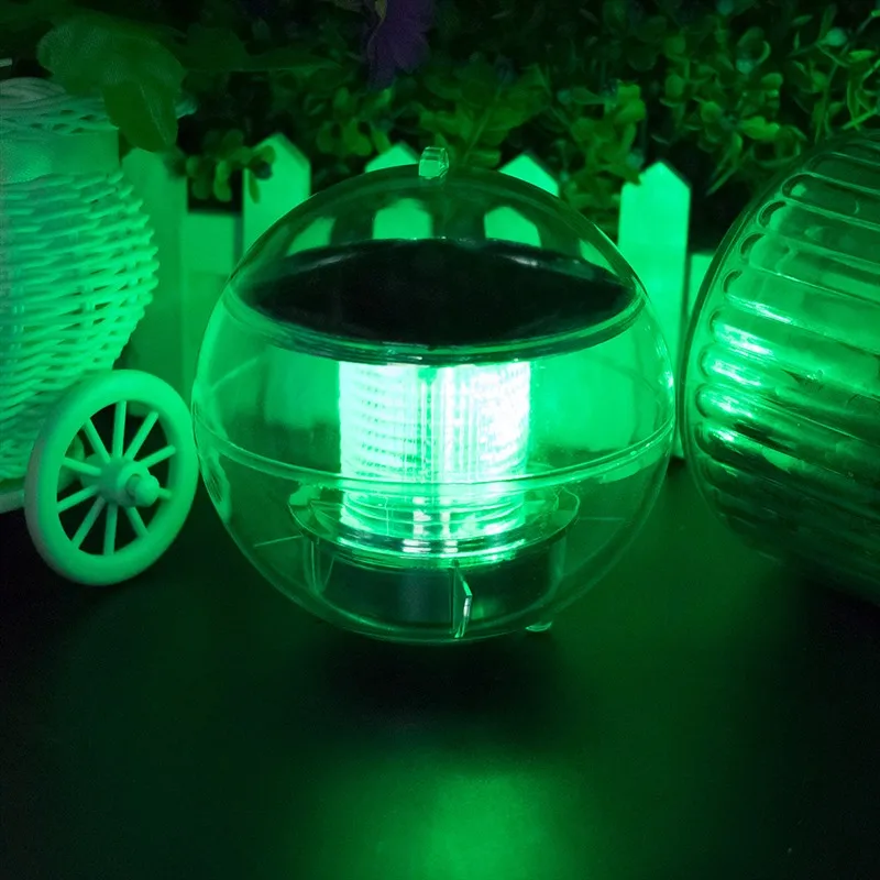 

Floating Pond LED Lights Solar Light Waterproof Garden Pool Hanging Ball Light Yard Swimming Pool Fountain Fish Tank Lamps