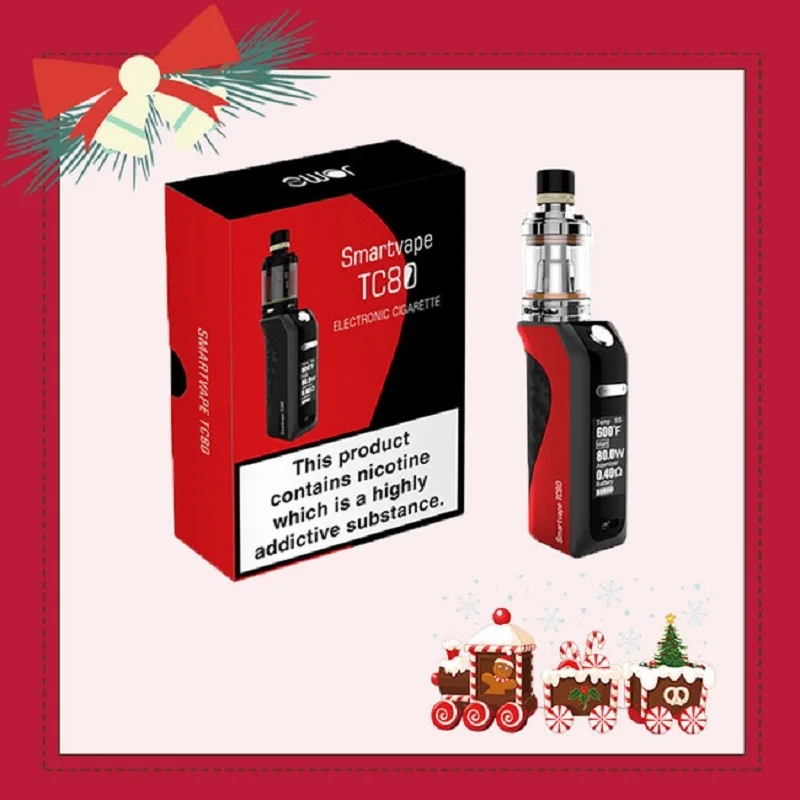 

JOMOTECH 80W LED Adjustable 2200mAh Battery 0.4ohm 3.5ml Vaporizer Avoid Liquid Leak Safe Vape Box Mod E Cigarette Kit jomo-267
