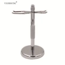 VIGSHAVING хромированная металлическая бритвенная щетка и подставка для бритвенных комплектов