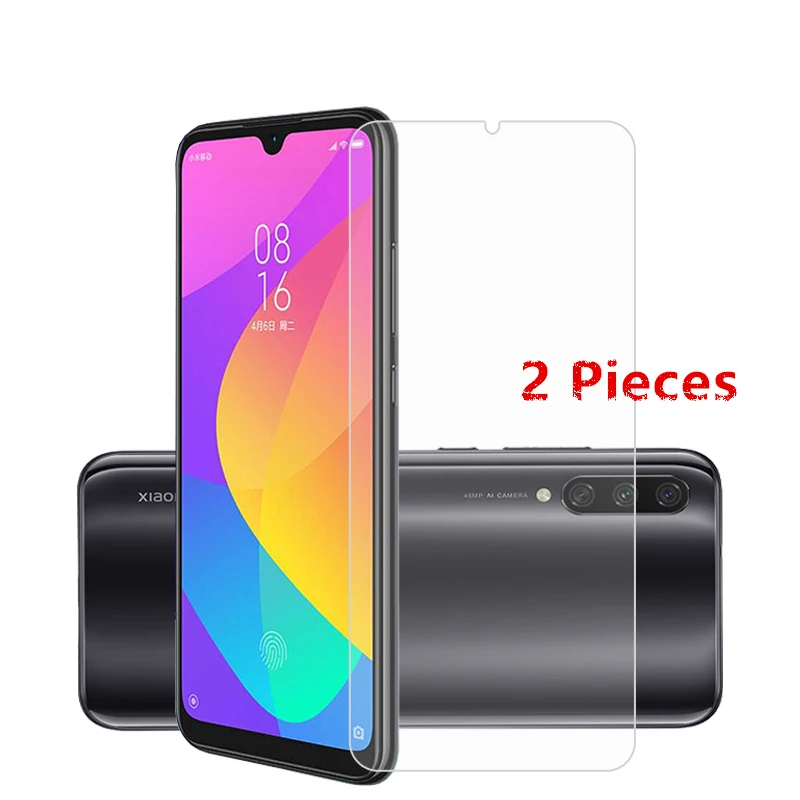 

2Pack 9H Premium Tempered Glass For Xiaomi Mi A3 Screen Protector Glass For Xiaomi mi cc9 cc 9e mi 9 se 9se mi 8 lite Front Film