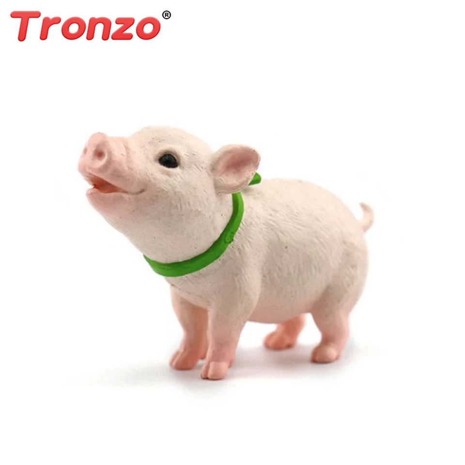 Экшн-фигурка Tronzo 4 см мини-фигурка свинья из смолы имитация фигурка свиньи