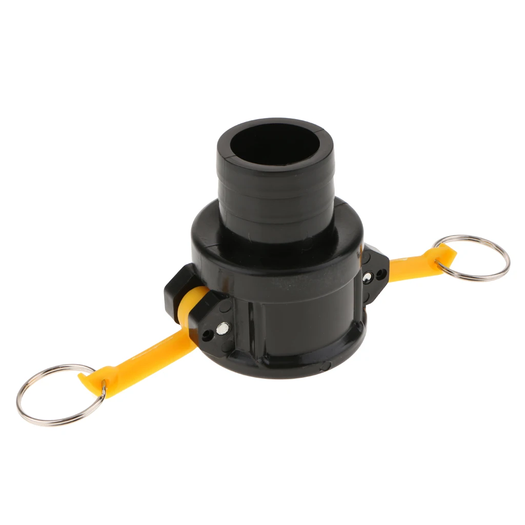 

Heavy Duty 1000L IBC Tank Part C 2 Inch Cam Lock Fitting Adapter to Hose Tail For Liquid Conduction Polypropylene Fitting