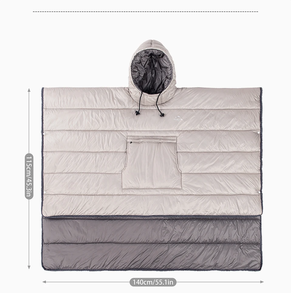 Bolsa de Dormir à Prova de Água Bolsa de Dormir Bolsas de Dormir Naturehike Estilo Capa Preguiçoso Portátil Acampamento Mochila Packable Poncho 7 à prova de água portátil acampamento saco
