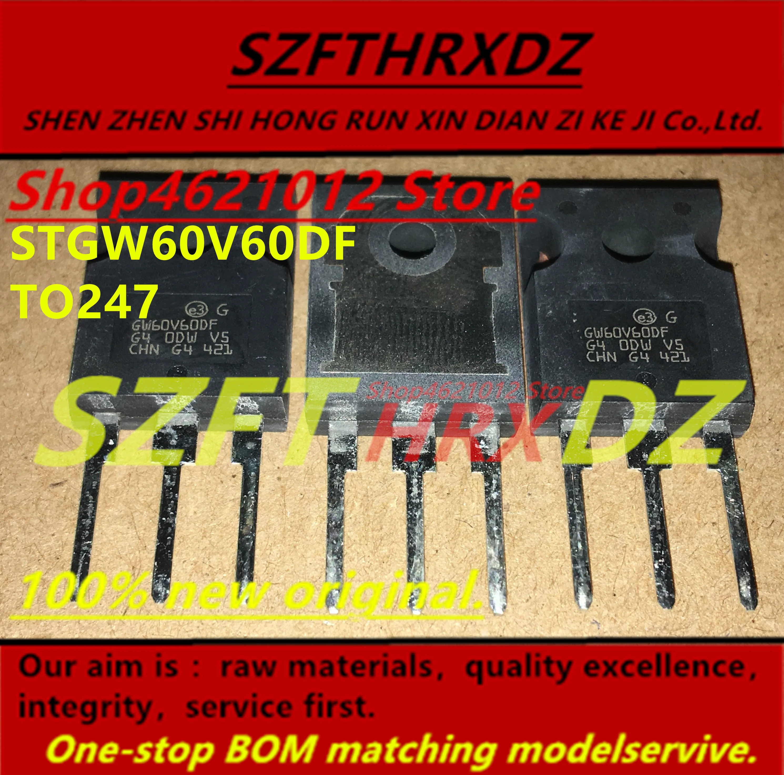 

100% new original STGW60V60DF GW60V60DF TO247