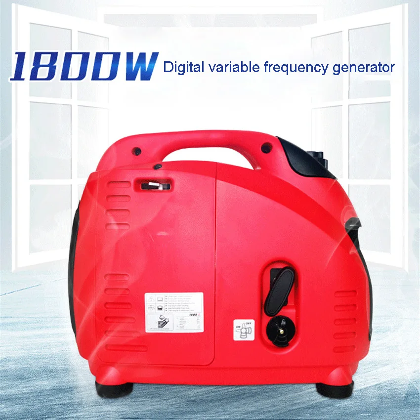 

New Arrival 220V Petrol Generator 1.5KW Home Small Quiet Portable Digital Frequency Conversion Generator MT1800I 2.1KW / 5500rpm