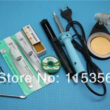 Полностью 11 в 1 SMT ПАЙКИ SMD инструментов 40 Вт свинец электронный паяльник с пайки аксессуар