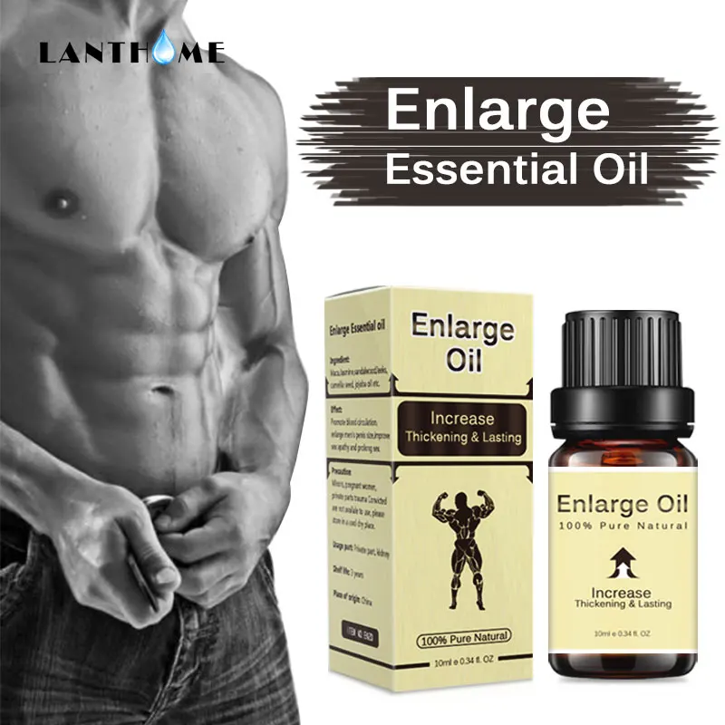 

Massage Oil Body Natural Lncrease Thickening Long Lasting Smooth Lubrication Men Body Care 100% Pure Enlarge Oil 10ml 65