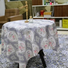 Long Table Covers Promotion For Promotional Flower Table Cloth Waterproof Long Peva Cover Oil Resistant For Tabletop Decor China