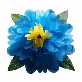 

Large Appear Peony good quality blue peony (diameter 80cm) props flowers magic stage tricks
