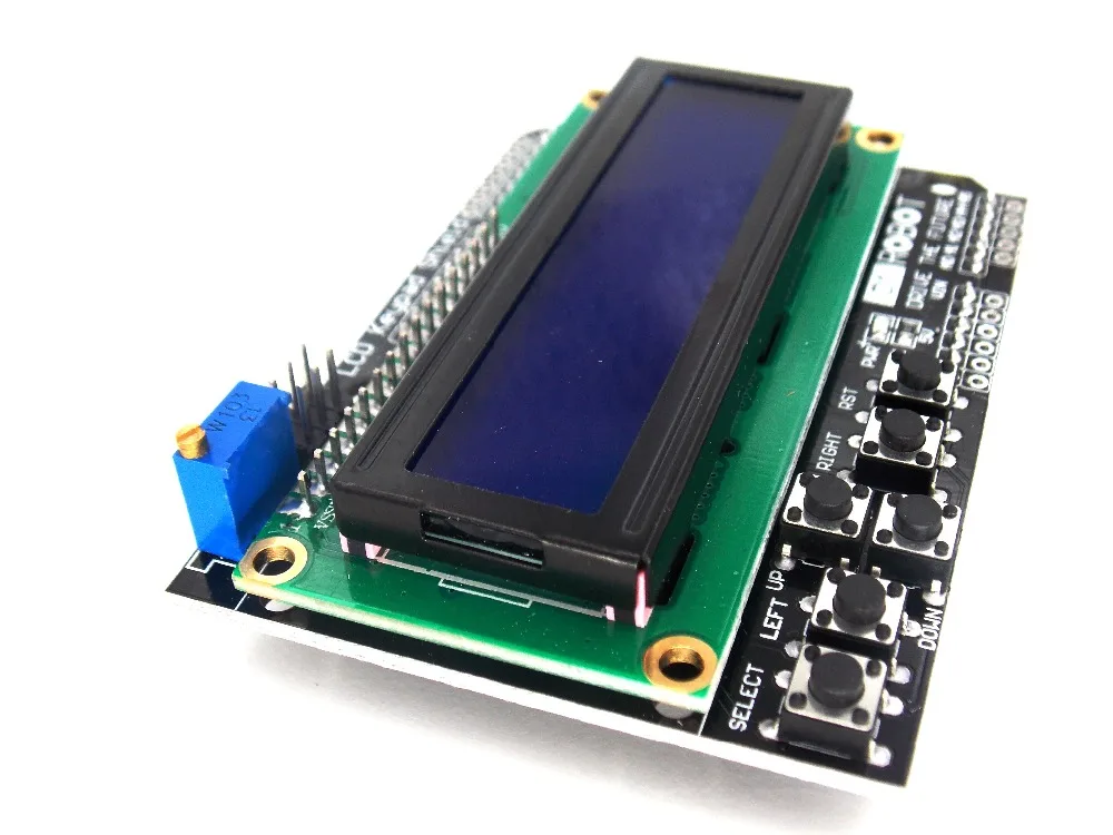 

1602 LCD Keypad Shield Duemilanove UNO MEGA2560 MEGA1280 with High Quality and Free Shipping