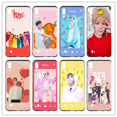 

Bangtan Boys JIMIN Suga Soft TPU Mobile Phone Case Cover For Samsung Galaxy S3 S4 S5 S6 S7 S8 S9 S10 mini edge Plus Shell