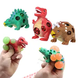Новый против стресса успокаивающий динозавр мяч аутизм настроение успокаивающий, для сжимания игрушки Дети подарок