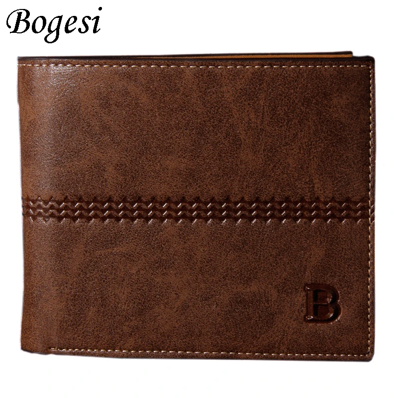 new 2016 men wallets famous brand mens wallet male money purses Soft Card Case New classic soild pattern designer wallet
