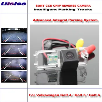

Car Rear View Camera For Volkswagen VW Golf5 Golf 5 / Golf6 Golf 6 Parking Back up Camera Intelligentized Dynamic Trajectory