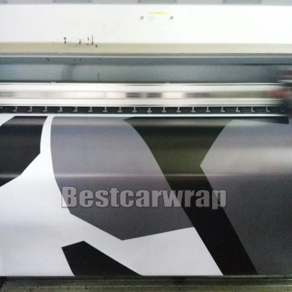 large black grey white piexl camouflage car wrapping camo film (8)