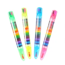 20 цветов нетоксичный воск карандаш для масляной краски кратоны укладчик чертежный карандаш ручка художественная краска ing подарок для детей масло Пастель