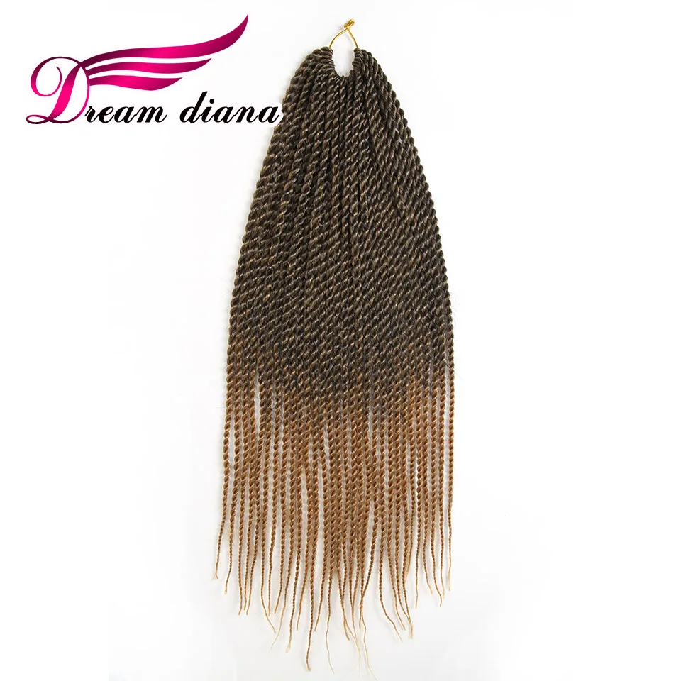 18 Inches Crochet Braids Jamaican Twist Hair 30 Strands Crochet
