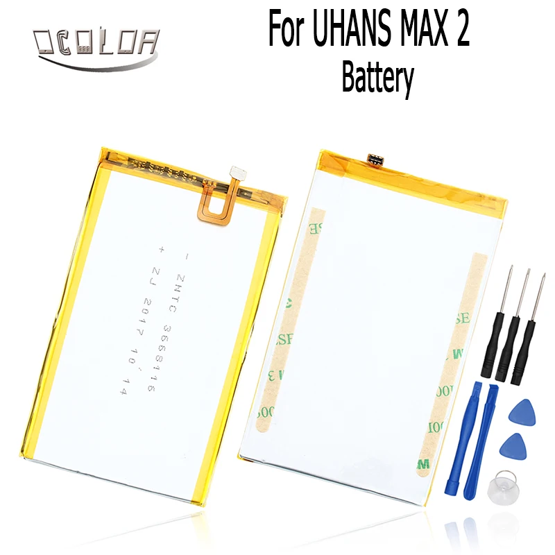 Ocolor для UHANS MAX 2 Батарея высокое Ёмкость 4300 мАч мобильного телефона замена