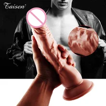 taisen 9.3in dildo realistic vibrator anal sextoys adults for woman consoladores para mujer strapon for couples lesbian sex toy