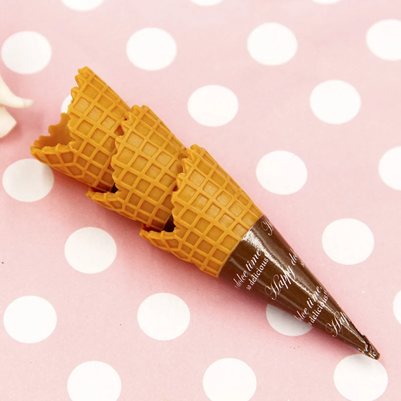 2 шт 7 см имитация еды ПВХ Пластиковые ремесла Искусственный лед-крем ...