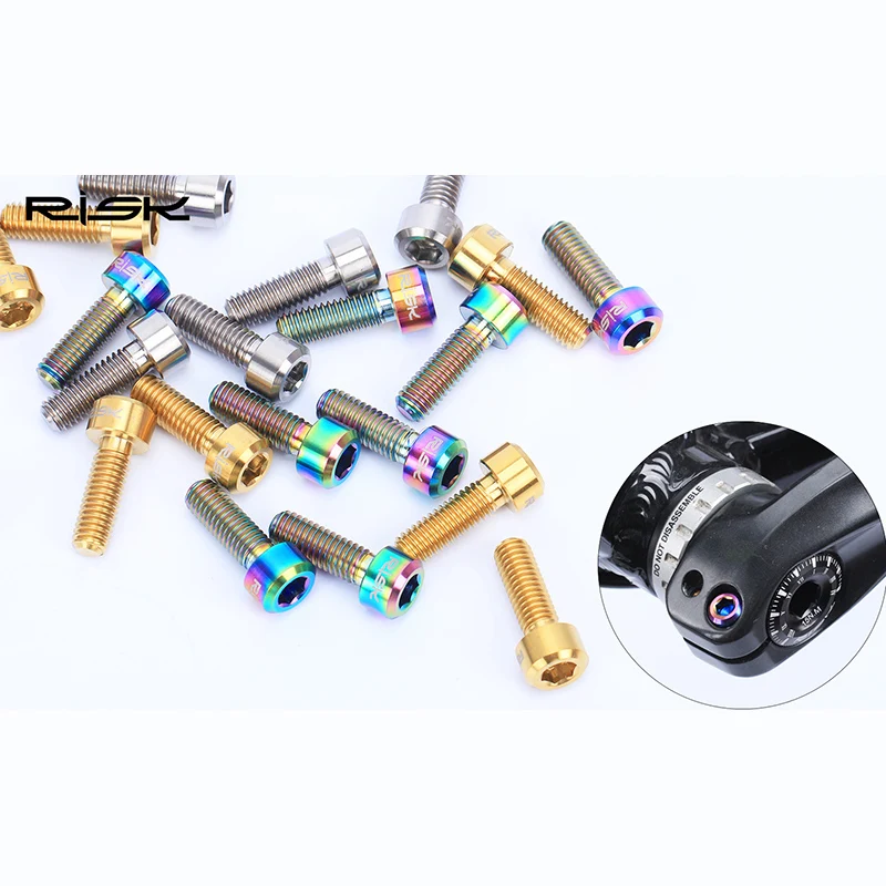 4 шт. фиксирующие болты для велосипеда M6 * 20 мм|crank bolt|bike crank boltbike |