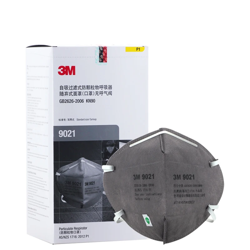 3M 9021 Safety Mask Dust masks KN90 Standards Certificated By LA Folding Respirator Dust mask Anti PM2.5 LT076 4
