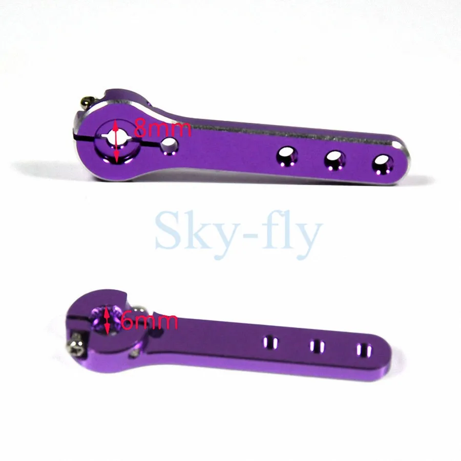 Sky Fly 25T Futaba 45 мм алюминиевый сервопривод для 30 100CC самолетов Balsa|servo arm|futaba servo arm25t arm |