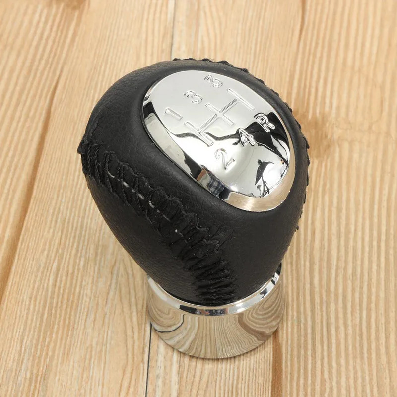 5-Speed-Chrome-Leather-Car-Manual-Gear-Stick-Shift-Knob-For-Mazda-3-5-6-323 (2)