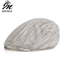 JOYMAY Новое поступление весна лето осенняя одежда кепка газетчика унисекс тонкий материал в полоску Повседневное Кепка с козырьком каскетка Кепки Y053