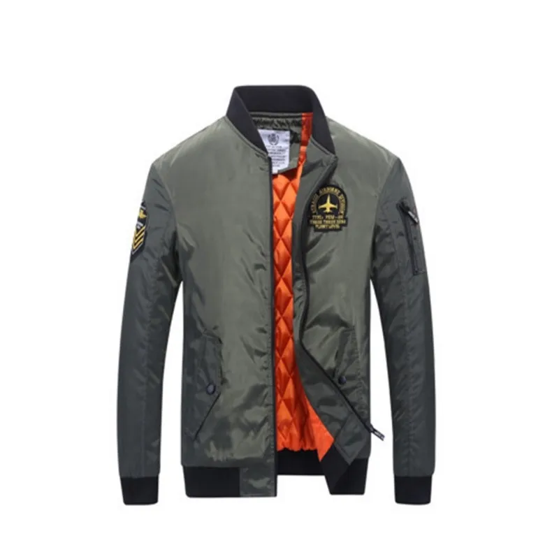 Men Tace & Shark Brand Embroidery Bomber Jacket Tactical Military Parka Men Streetwear New Fashion Thicken Thermal Pilot Jacket Men Tace & Shark Brand Embroidery Bomber Jacket Tactical Military Parka Men Streetwear New Fashion Thicken Thermal Pilot Jacket