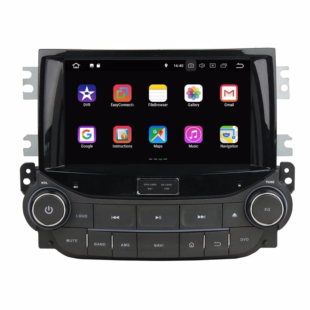 Sale Quad Core 8" Android 8.1 Car DVD Player for Chevrolet Malibu 2014 2015 With 2GB RAM Car Radio GPS 4G WIFI Bluetooth 16GB ROM 1