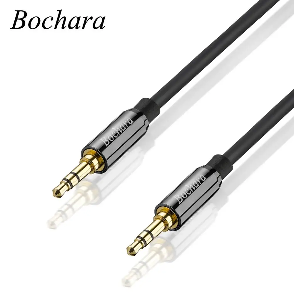 

Bochara Gold Plated 3.5mm Audio Cable Male to Male Shielded For Speakers Headset 1.8m 3m 5m 10m 15m 20m