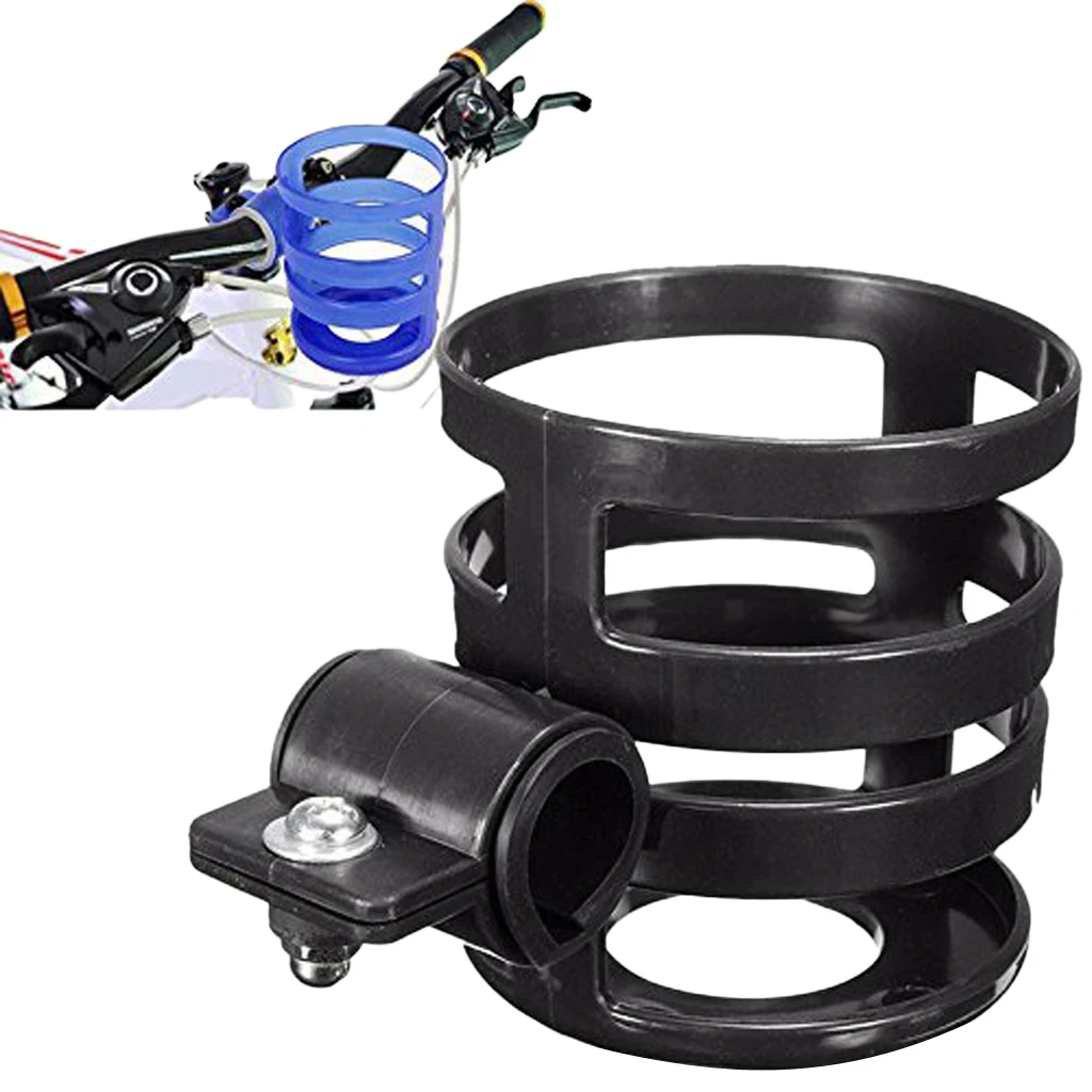 Portable Bicycle Bottle Holder Coffee Cup Cage Bike Handlebar Mug Mount Clip