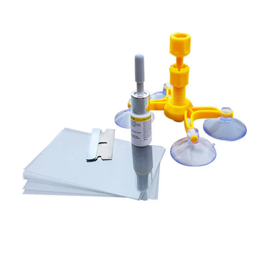 Windshield Repair Kits DIY Car Window Repair Tools Glass Scratches