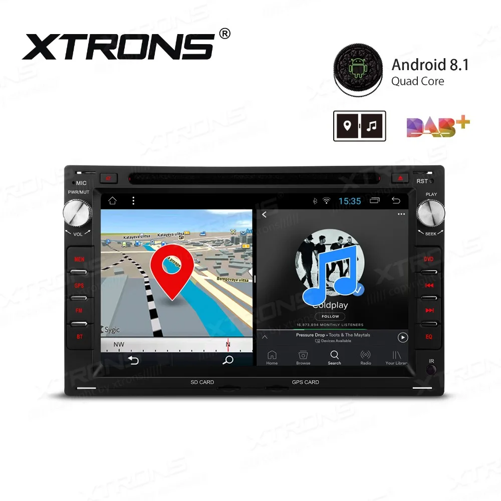 Cheap XTRONS 7" Touch Screen Android Car DVD Player RCA GPS Navigation for VW Volkswagen BORA GOLF MK4 LUPO CHICO for SEAT for SKODA 2