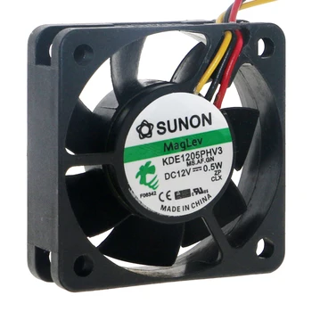 

Brand new original KDE1205PHV3 5cm 5015 50x50x15mm DC 12V 0.5W 3-wire 3pin silent magnetic suspension cooling fan