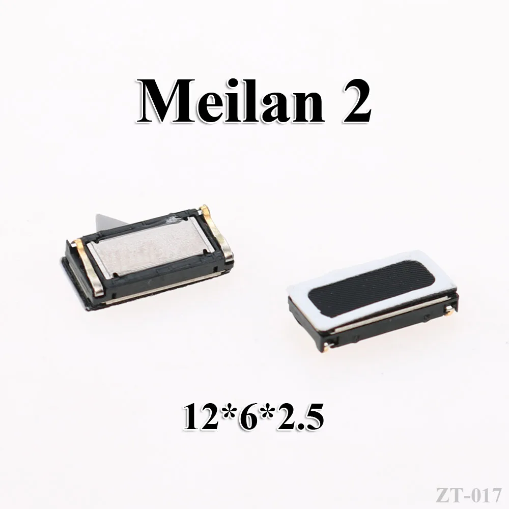 Для Meizu M1 M2 M3 M3S M3E M5 M5S M6 Примечание ушной Динамик MX4 MX5 MX6 Pro 5 6 MAX U10 U20 наушник Динамик переднюю верхнюю Приемник звука - Цвет: For Meizu Meilan 2