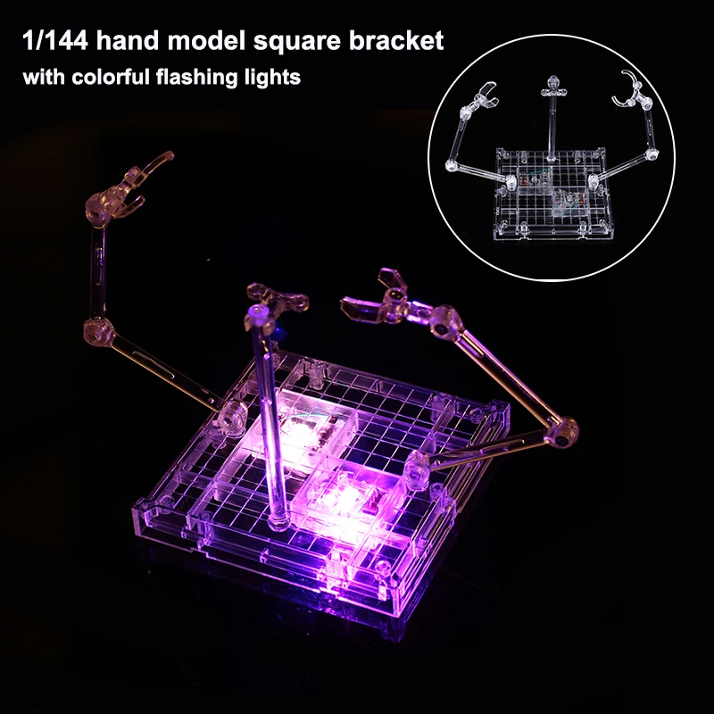 

LED Display StandAction Figure Base Suitable Display Stand Bracket for 1/144 HG/RG Gundam/Animation cinema game ACG