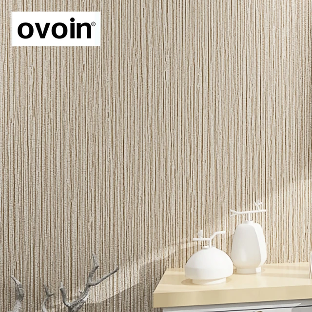 Gill Ribbed Plain Solid Color Wall Paper Vinyl Natural Faux Gill Ribbed Plain Solid Color Wall Paper Vinyl Natural Faux Grcloth Wallpaper Bedroom Hotel Background Decor