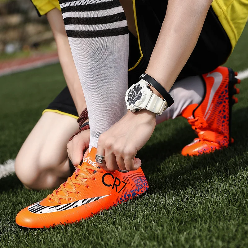 Мужские футбольные бутсы Superfly VI 360 TF CR7 Tiempo Legend для мальчиков и девочек детские