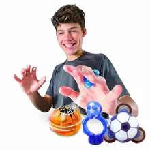 Волшебная скорость индукции Магнето сферы Магнитный Flsahing светящийся шар Спиннер игрушки стресс редуктор Рождественский подарок