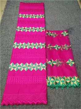 

2018 African Swiss Voile Lace Fabric embroidery lace trim high quality african Dry cotton lace fabric for wedding Royal Blue