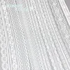 Tissu en dentelle blanche en polyester, 5 yards/rouleau, sangle décorative, joli emballage pour cadeau ► Photo 1/6