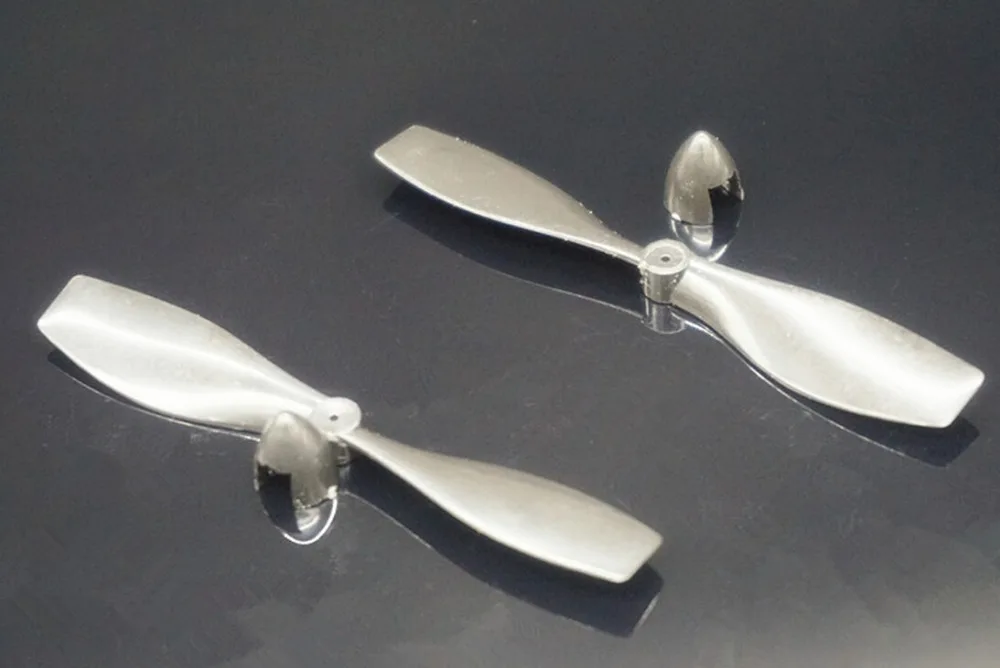10pcs/lot 1mm aperture black propeller aircraft propeller blades pros