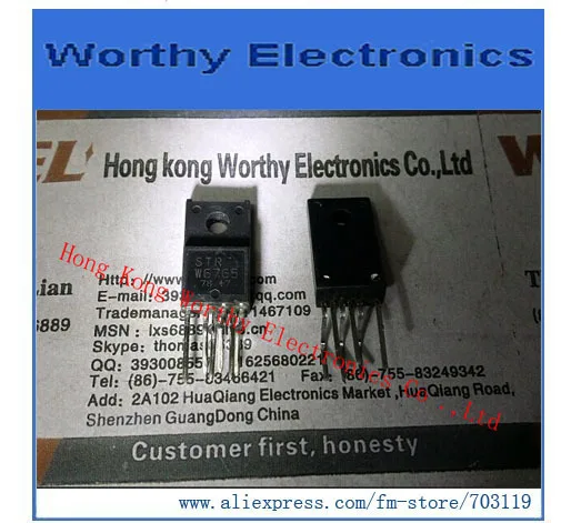 

Free shipping 10pcs/lot STRW6765 W6765 TO220-6
