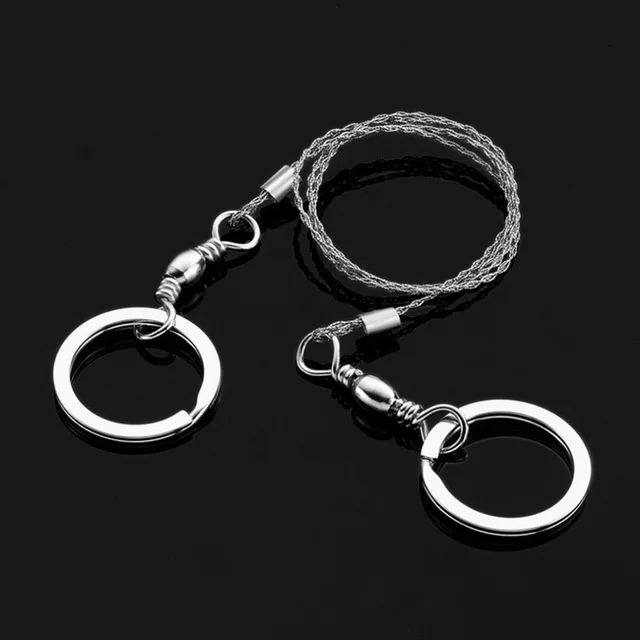 

High strength Scroll String Saws Fretsaw Steel Wire Saw Outdoor Survival Practical Necessary Tool for Camping Hunting Adventure
